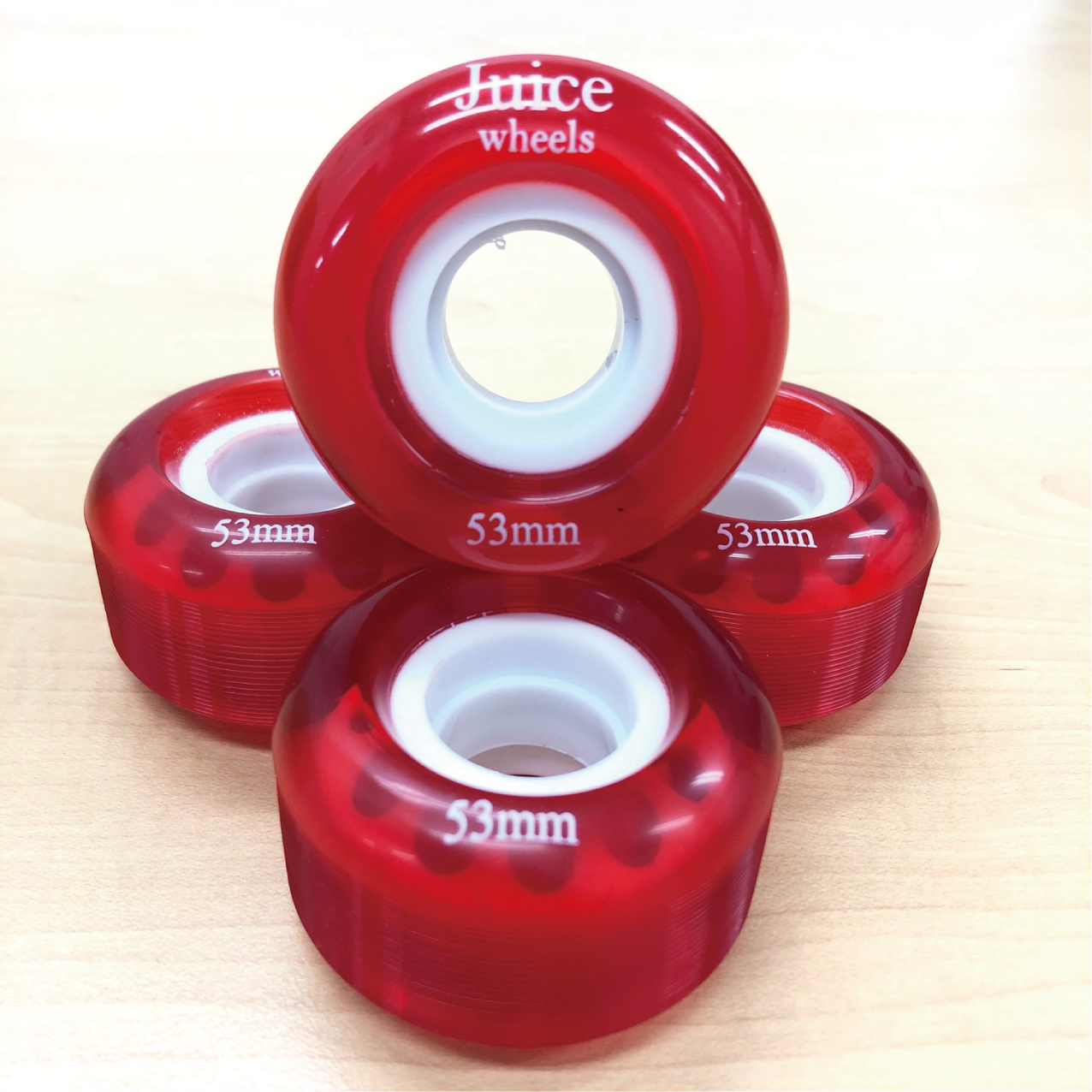 Juice ソフトウィール 53mm clear red